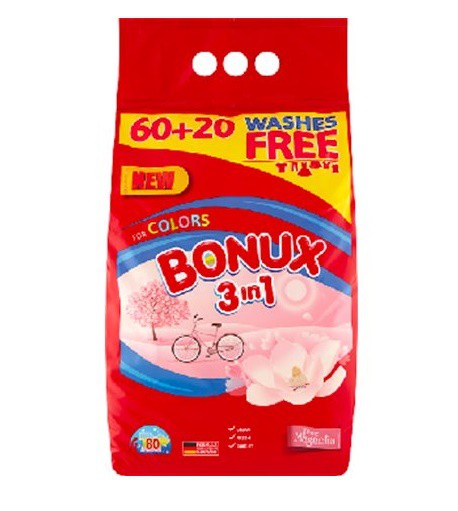 Bonux 80dávek /6kg Magnolia | Prací prostředky - Prací prášky Bonux 80dávek /6kg Magnolia | Prací prostředky - Prací prášky